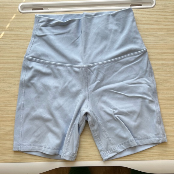lululemon athletica Pants - Light Blue Lululemon Align High-Waisted Shorts